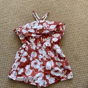 Janie and Jack toddler tropical romper